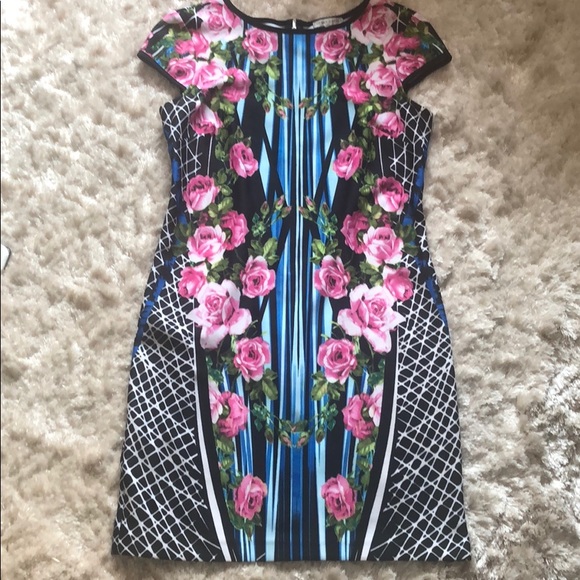 Sandra Darren scuba fitted dress - Picture 2 of 10